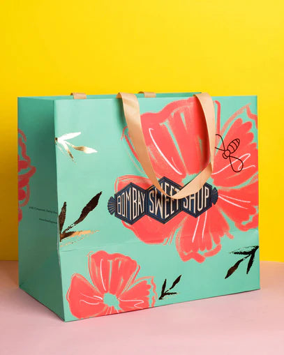 Small Coral Gift Bag