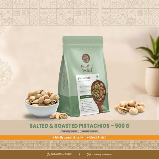 Salted & Roasted Pistachios – 500 g